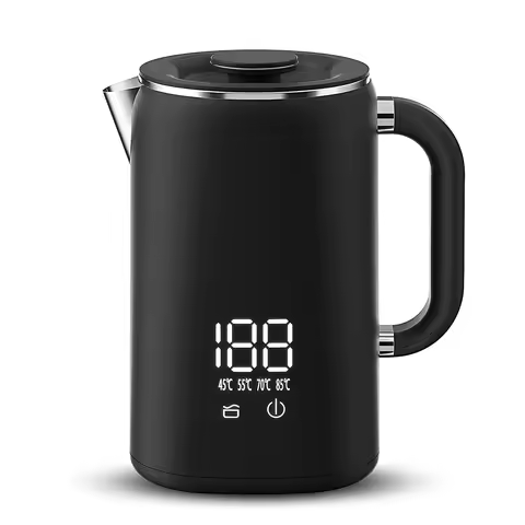 1.7L Electric Kettle Large Capacity Thermostatic Kettle Automatic Heat Preservation Teapot 304 Stain