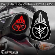 YAMAHA logo Decal for TAILLIGHTS Ex 155 to decorate exciter 155 vva Yamaha Exciter 155 Sticker Motor