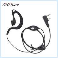 10 pcs PTT Headset Earpiece for Baofeng UV-5R, Kenwood TK-340, TYT TH-UV8R, Wouxun KG-UV8D - Noise C