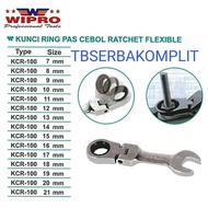 Wipro 10mm Flexible Ratchet Gear Wrench KCR-100 10 mm Flexible Ratchet Gear Wrench Short