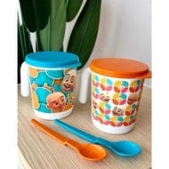 TUPPERWARE 2pc Illumina Mugs 350ml with 2pc Spoon