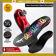 Doctor-Approved Hybrid Cushion Insoles, Shock Absorbing, Anti-Fatigue for Standing Work