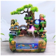 Rockery Water Fountain Living Room Landscape Fish Tank Landscape Decoration Feng Shui Wheel Circulating Water Office Decoration Gift
