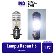 Lampu Depan H6 Universal Bohlam Lamp LED CR7 CR 4510 18 Watt H 6 M5 T19 CR7 Laser Jauh Dekat High Lo