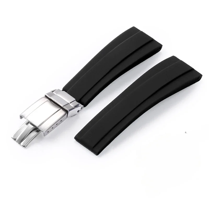 Watch Band for Rolex Oyster Datejust DAYTONA SUBMARINER GMT 20mm Waterproof Rubber Watchband Band Me