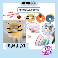 MEOWOOF Kolar Kon Kucing E Collar Cat Collar Cone Cat Cone Collar E Collar Dog Collar Cone Cat Eliza