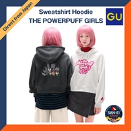 [GU] Sweatshirt Hoodie THE POWERPUFF GIRLS [Oct. 2025 New Arrivals] [White/Dark Gray] [XS/S/M/L/XL/X