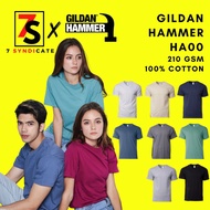 Tshirt GILDAN HAMMER HA00 t shirt premium cotton unisex plain t-shirt 210 gsm 1