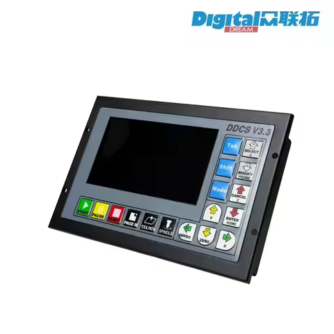 DDCS V3.3 CNC Controller 3/4 Axis G Code Standalone Motion Controller for Engraving Milling Machines