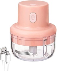 Electric Garlic Mini Chopper 100ml Mini Chopper Charger USB Serbaguna