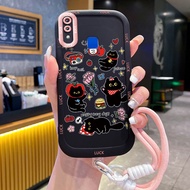 Case hp for VIVO Y91 Y91i Y93 Y95 Y91C Y1S Y90 Case Cute Cat Flower Pattern Silicone Phone Case Pers