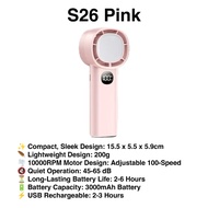 Model SS026 221 F83 A218 DS1003 JF101 M11 N68 S26 Portable Fan 100-Speed LED Display