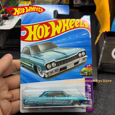 Original 2026D Hot Wheels TH Car Model Super Treasure Chevrolet 64 Impala Sth Collectible 1:64 Dieca