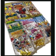 [±27 Sheets] Birthday Plastic 16×35cm Birthday Complete with Snack Strap