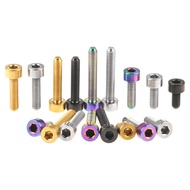 Wanyifa Titanium Bolt M3X6 8 10 12 15 18 mm Model Remote Control Car Diy Inner Hexagonal Bolts