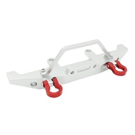 For WPL C14 C24 C24-1 1/16 RC Cars Metal Anti-Collision Front Bumper 4WD Truck Track Upgrade Parts