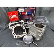 LC135 Y15ZR S1R CERAMIC FORGED PISTON BLOCK KIT SET 74MM 75MM 76MM