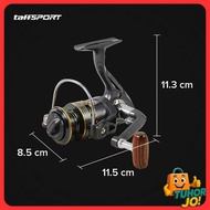 TaffSPORT GHOTDA Spinning Fishing Reel 5.2:1 2000 - BK2000
