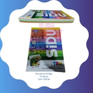 80g Sinar dunia A4 colored hvs paper, 80g 250 sheets