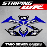 Yamaha WR 155 Striping - List of WR 155 - 06 sticker variations