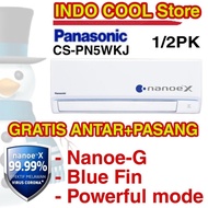 Ac Split Panasonic 1/2 Pk Pn5 Deluxe Standard