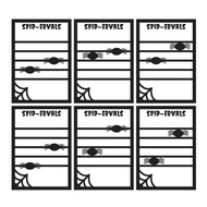 Printable PIANO GAMES SPIDERVALS COUNTING INTERVALS in PDF for A4