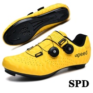 Professional Men Cycling Shoes Breathable Hard-Soled Booster Road Cycling Lock Shoes Women SPD Road 