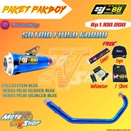 FULLSYSTEM SJ-88 BLUE VIOLET SUZUKI SATRIA FU 150 KARBU CARBU FULLSET