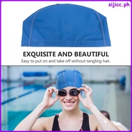 Professional Swim Hat Portable Adult Swimming Hat Waterproof Swimming Hat Swim Accessory sijicc