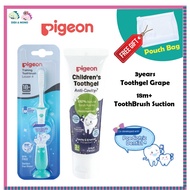 Pigeon Children’s Toothgel Children Toothpaste Ubat Gigi Berus Gigi Oral Care free bag travel set