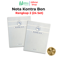 Kontra Bon Rangkap 2 NCR Buku Nota AF Dua Ply