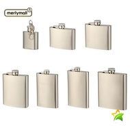 MERLYMALL Liquor Flask Portable Alcohol Wine Drinkware Whiskey Holder