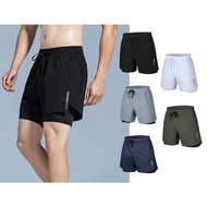 Men's Dri-Fit Taslan Running Shorts With Cycling Swimming Shorts cycling Basketball shorts