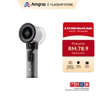 Amgras Icemeta Fan Pro3 Portable Handheld Cooling Misting Fan 6000mAh Dynamic LED Screen