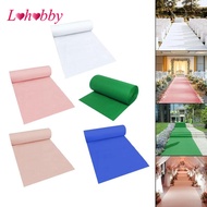 [Lohobby] Wedding Aisle Runner Reusable Area Rug 32.8ft for Church And Garden Events