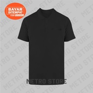 Crtyls Polo Shirt Logo Text Premium Black Print | Polo Shirt Short Sleeve Collar Young Men Cool Latest Unisex Distro.....