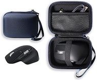 alltravel Mouse Case for Logitech MX Master 3S, 3, 2S Wireless Mouse, mesh Pocket for Cord and Flash Drive