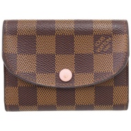 路易威登 Portemonnaie Rosalie Damier N64423 Rose Ballerine 零錢包 LV 0844 [二手]LOUIS VUITTON