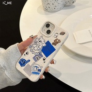 Degradable Violin Dog Apple 16 Phone Case iPhone15 Silicone 14/13/11/12pro Trendy XR Couple 7P8P