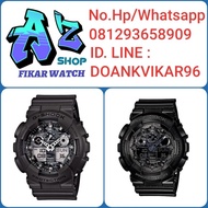 Jam Tangan Pria Casio G-SHOCK GA 100CF Protection Hitam Original