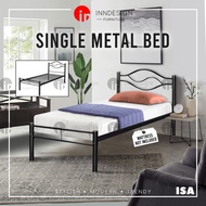 [LOCAL SELLER] ISA SINGLE METAL BED FRAME (FREE DELIVERY AND INSTALLATION)