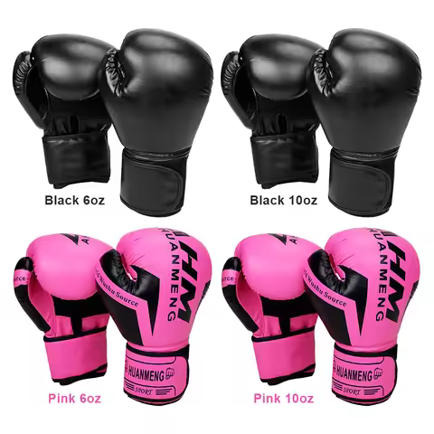 Boxing Gloves Boxing Training Gloves Hook and Loop Closure Punching Bag Gloves Training Sparring Glo