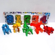Mainan Angka Dan Huruf Jadi Robot 1 Set Isi 5 Pcs