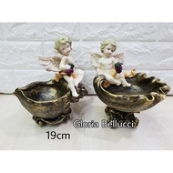 NEW PRODUCT!! Angel Pillar Display Statue 2 Sitting Angels
