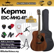Kepma EDC 41 inch Dreadnought Acoustic Guitar ( Full Body Mahogany ) ( EDC41 / EDC-41 )