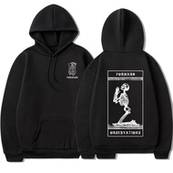 Gbrs Forward Observations Group Hoodie Punk Skeleton Hoodies Gothic Clothes Vintage Graphic Hooded
