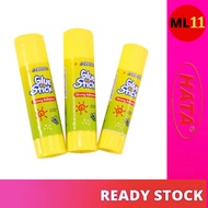(2 PCS) HATA Glue Stick Ultra Adhesive Suitable for School Use & Longer Life Span 8g 15g 25g
