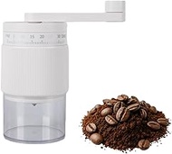 Manual Coffee Grinder - 95 Ceramic Burr, Adjustable Coarse to Fine, 30g Beans & 80ml Powder, Detacha