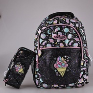 ⭐⭐Ready Stock Australia smiggle Schoolbag Student Diamond Ice Cream Backpack Stationery Box Pencil Case Decompression Backpack