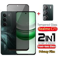 Privacy Tempered Glass For Realme C71 C73 4G 5G 2025 Screen Protector for RealmeC71 RealmeC73 C 71 R